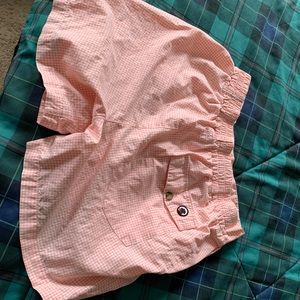 Natty Beau - Medium Cotton Pink Gingham Short PC Fit